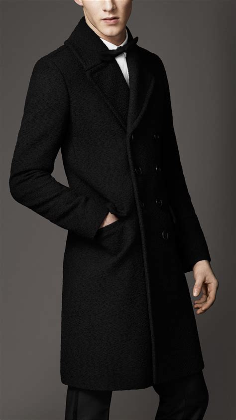 burberry men's dress coat|burberry men's wool overcoat.